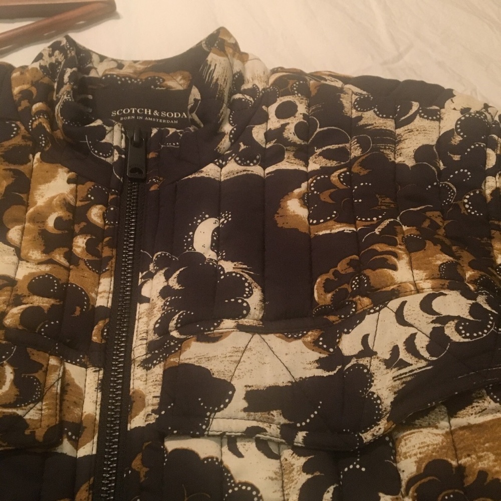 Quilted cotton Scotch & Soda bomber jacket - Picture 4 of 9